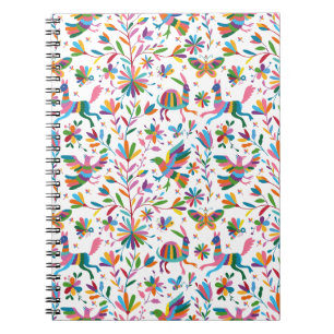 Carnet Motif lumineux à l'ottomi mexicain