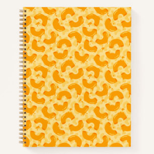Carnet Motif Macaroni au Fromage