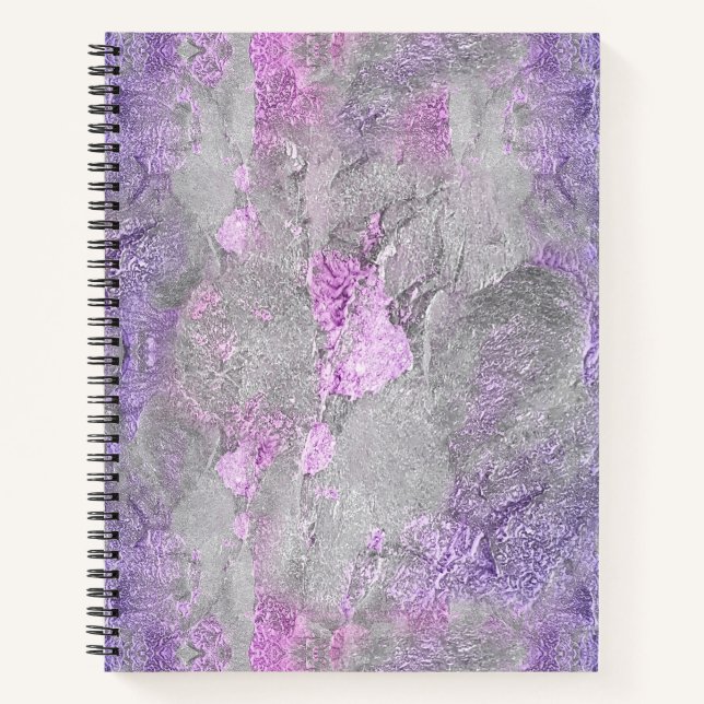 Carnet Motif marbre 3 (Devant)