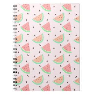 Carnet Motif mignon de pastèque