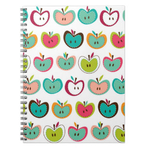 Carnet Motif mignon de pomme