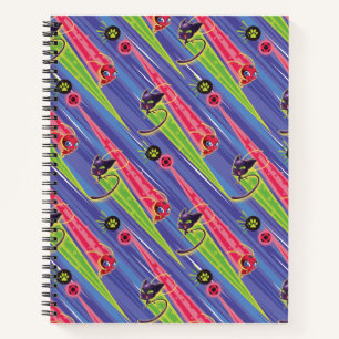 Carnet Motif Miraculaire Kwamis Tikki & Plagg