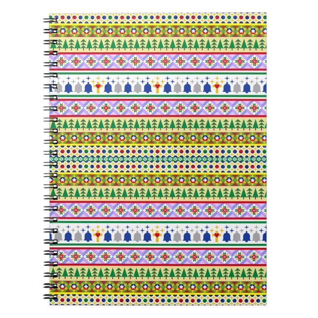 Carnet Motif Motif de Noël (Devant)