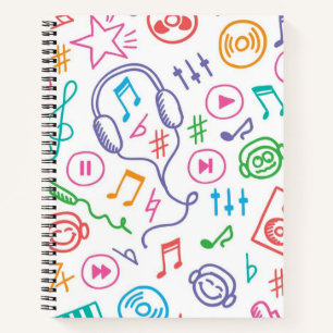 Carnet Motif musical