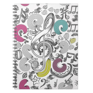Carnet Motif musical
