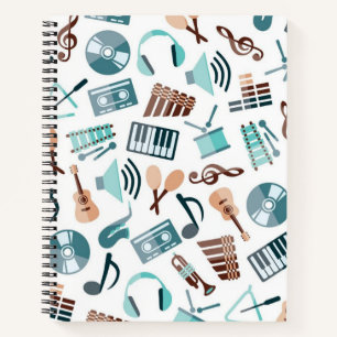 Carnet Motif musical