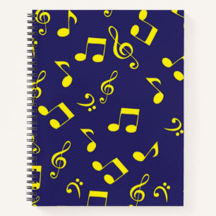 Carnet Motif musical