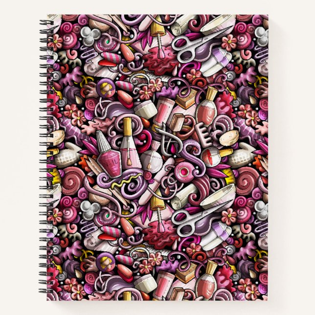 Carnet Motif Nail Studio (Devant)