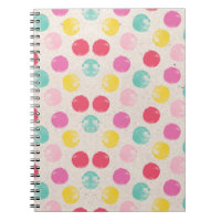 Motif Polka couleur mignon