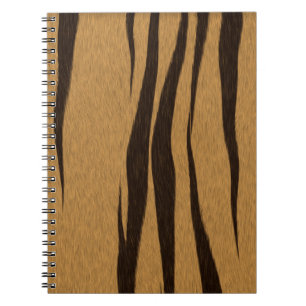 Carnet Motif Rayures de Tigre