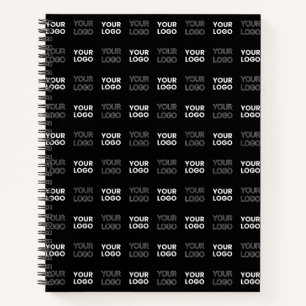 Carnet Motif répétitif de deux logos ou images