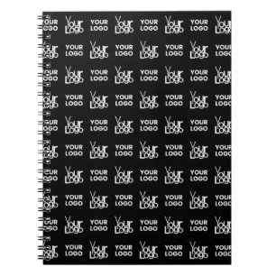 Carnet Motif répétitif de deux logos ou images