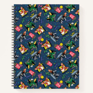 Carnet Motif Rétro-onde Gremlins™ 80's