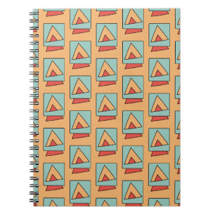 Carnet Motif Rétro Vintage Excentrique