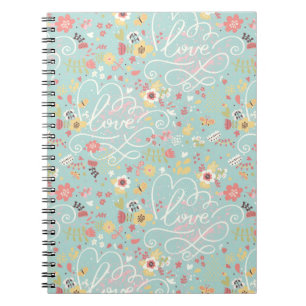 Carnet Motif romantique lumineux moderne