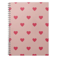 Motif rose Retro Coeur Y2K avec Arrière - plan ros