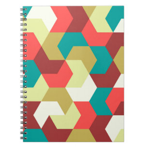 Carnet Motif sans couture. Arrière - plan illimité de géo