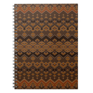 Carnet Motif sans couture Aztec. Impression aztèque trib