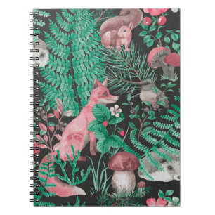 Carnet Motif sans couture dessiné à la main avec aquarell