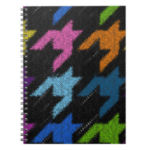 Carnet Motif sans dent de Hounds. Imitation d'un texte