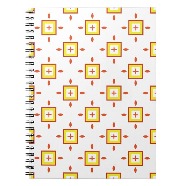 Carnet Motif sans faille avec arrière - plan Abstrait car (Devant)