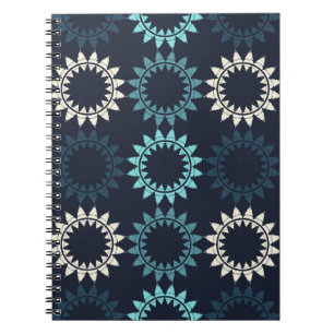 Carnet Motif sans soudure. Motif folklorique. Géométrie v