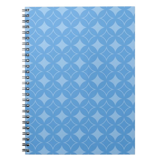 Carnet Motif shippo bleu ciel (Devant)