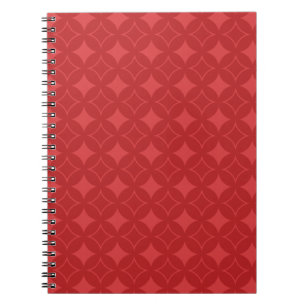 Carnet Motif shippo rouge