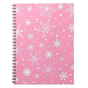 Carnet Motif Snowflake