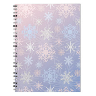 Carnet Motif Snowflake