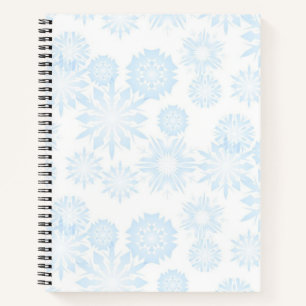 Carnet Motif Snowflake