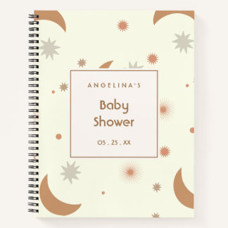 Carnet Motif Star Et Moon