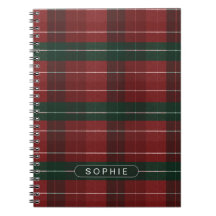 Motif Tartan Nom Personnalisé