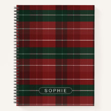 Motif Tartan Nom Personnalisé