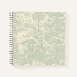 Carnet Motif Toile de Jungle Design Scénique Tropical