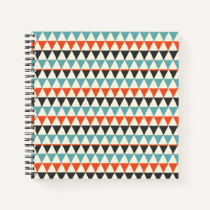 Carnet Motif triangle moderne rétro du milieu du siècle