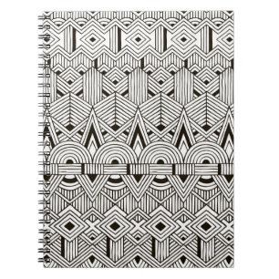 Carnet Motif tribal inspiré