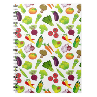 Carnet Motif Veggie