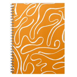 Carnet Motif Vibes Abstrait