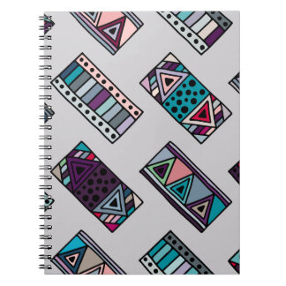 Carnet Motif vintage sans couture. arrière - plan géométr