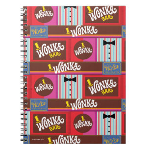 Carnet Motif Willy Wonka