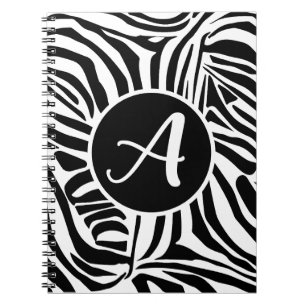 Carnet Motif Zèbre