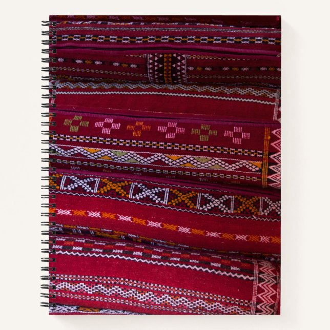 Carnet Motifs de Coussin en Tissu (Devant)
