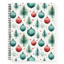 Motifs de Noël verts et rouges -