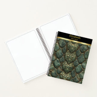 Carnet Motifs de serpent vibrants et complexes