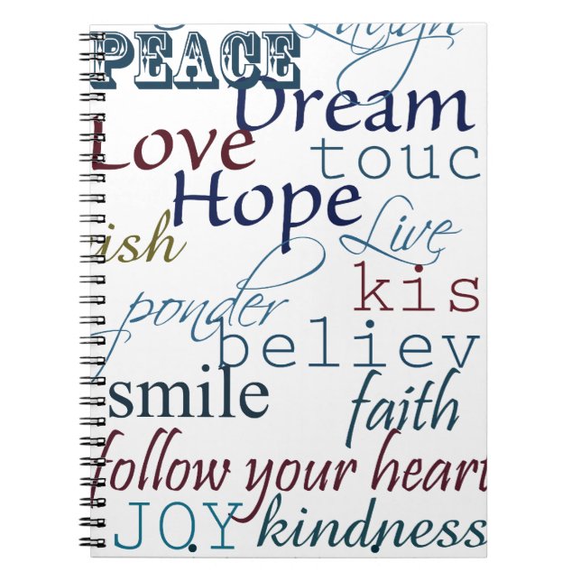 Carnet Mots d'inspiration (Devant)