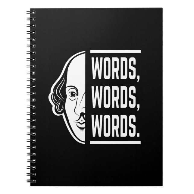 Carnet Mots Mots Mots Mots Mots Shakespeare Citer Thespia (Devant)