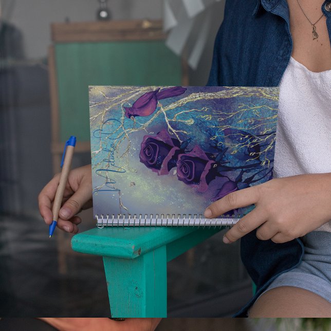 Carnet mou violet (Créateur téléchargé)