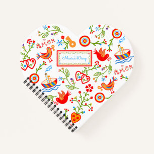 Carnet Mouchoirs d'amour de Valentine