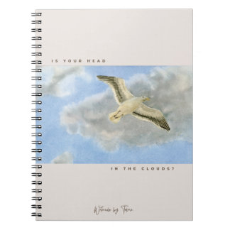 Carnet Mouette dans les nuages